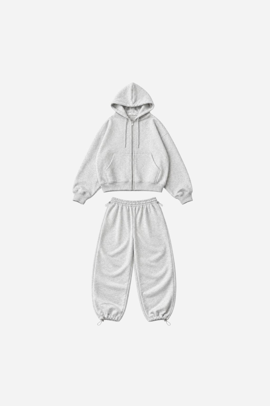 SET FREE ZIP HODDIE + JOGGER – MELANGE