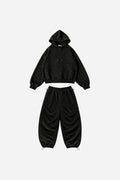 HODDIE + JOGGER OVERSIZE (NEGRO)