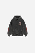 ZIP HODDIE ACIDWASH FREEDOM CENIZO