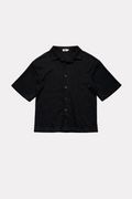 CAMISA WAFFLE NEGRO