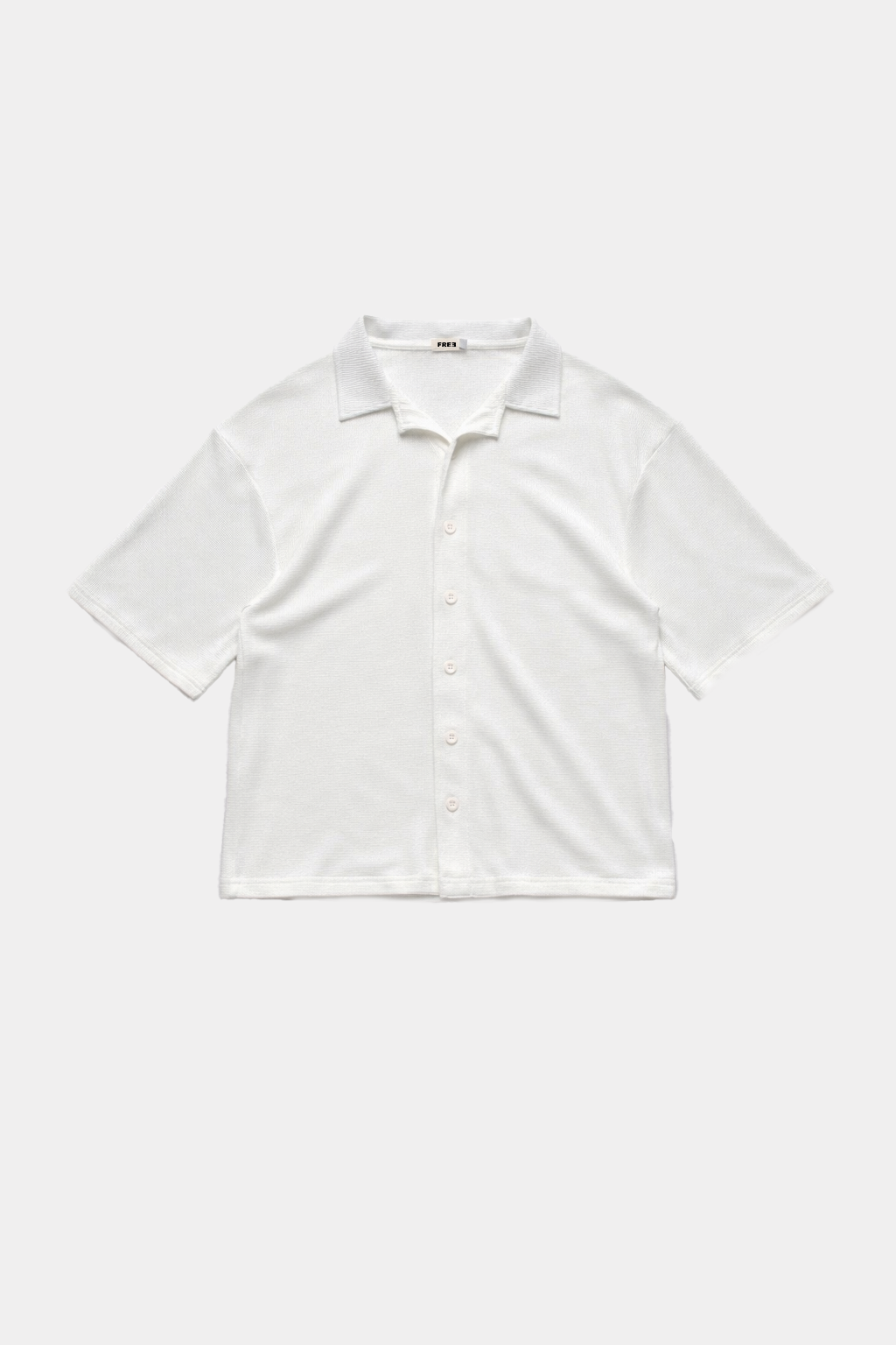 CAMISA WAFFLE HUESO