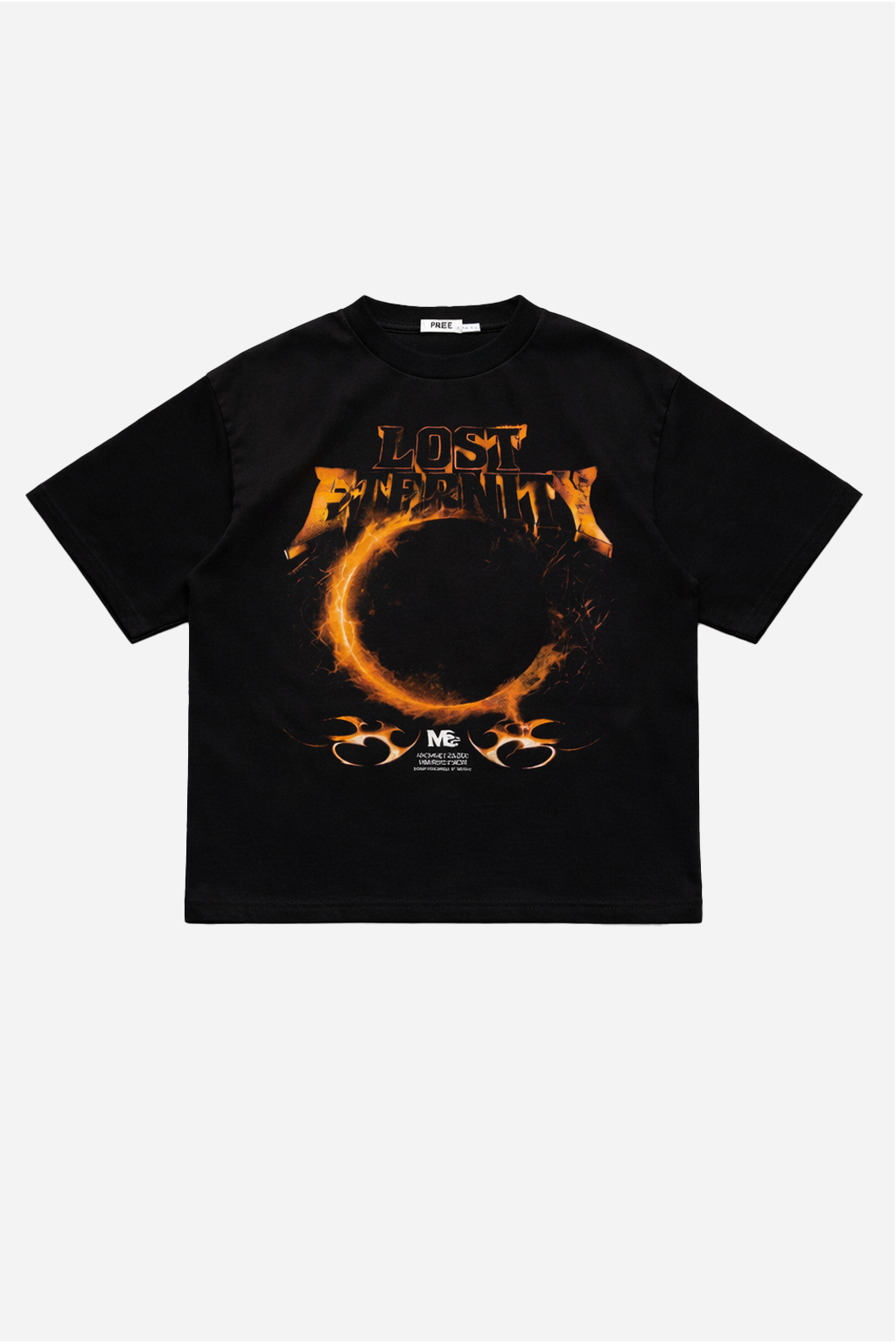 POLO MURCIÉLAGO LOST ETERNITY NEGRO