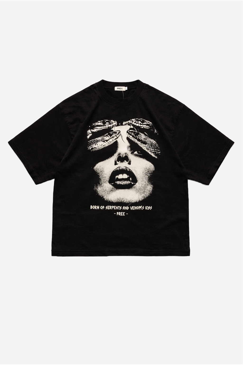 POLO MURCIÉLAGO SERPENTS NEGRO