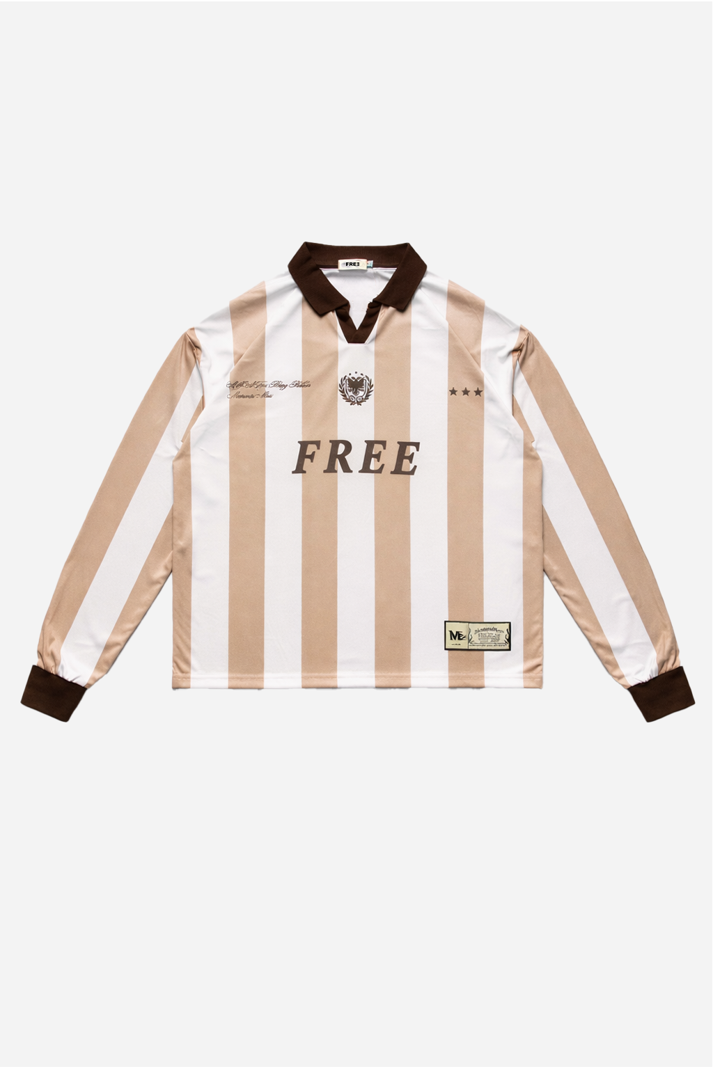 POLO MANGA LARGA OLD SCHOOL BEIGE