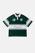 POLO PIQUÉ FREEDOM COLLEGE VERDE HUMO