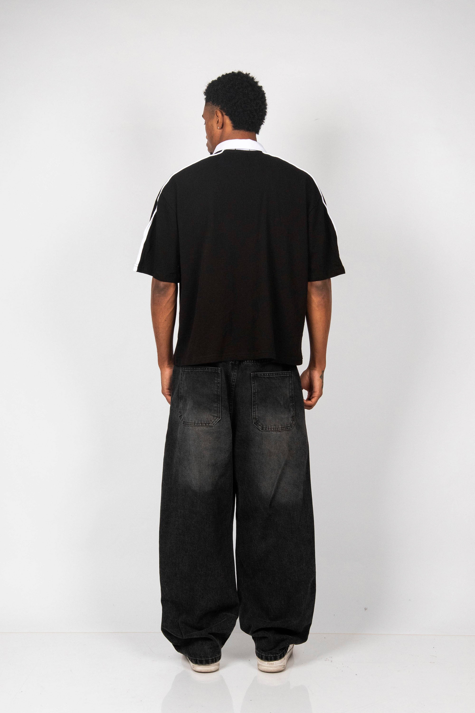 POLO PIQUÉ FREECLUD NEGRO