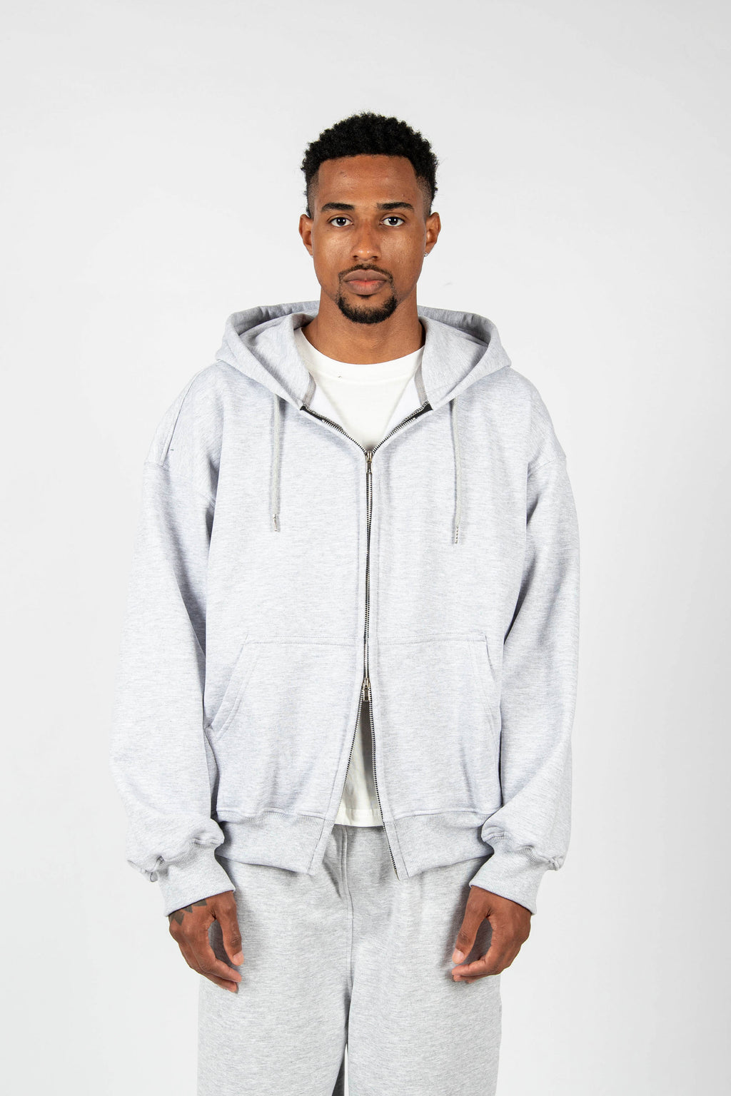 SET FREE ZIP HODDIE + JOGGER – MELANGE