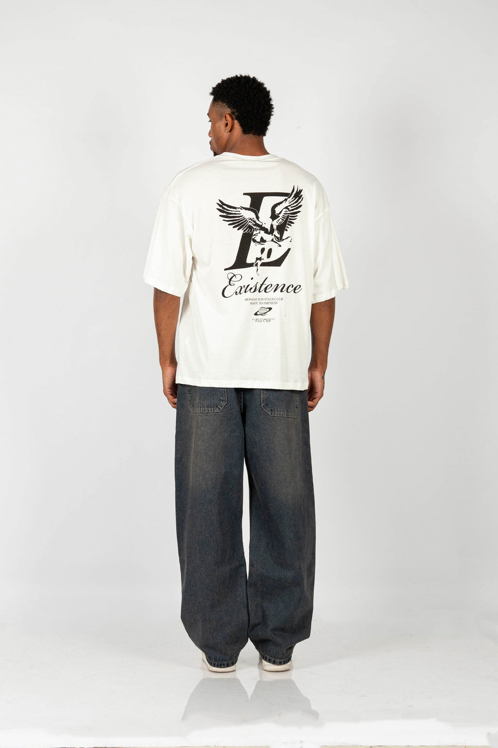 POLO OVERSIZE EXISTENCE PERLA