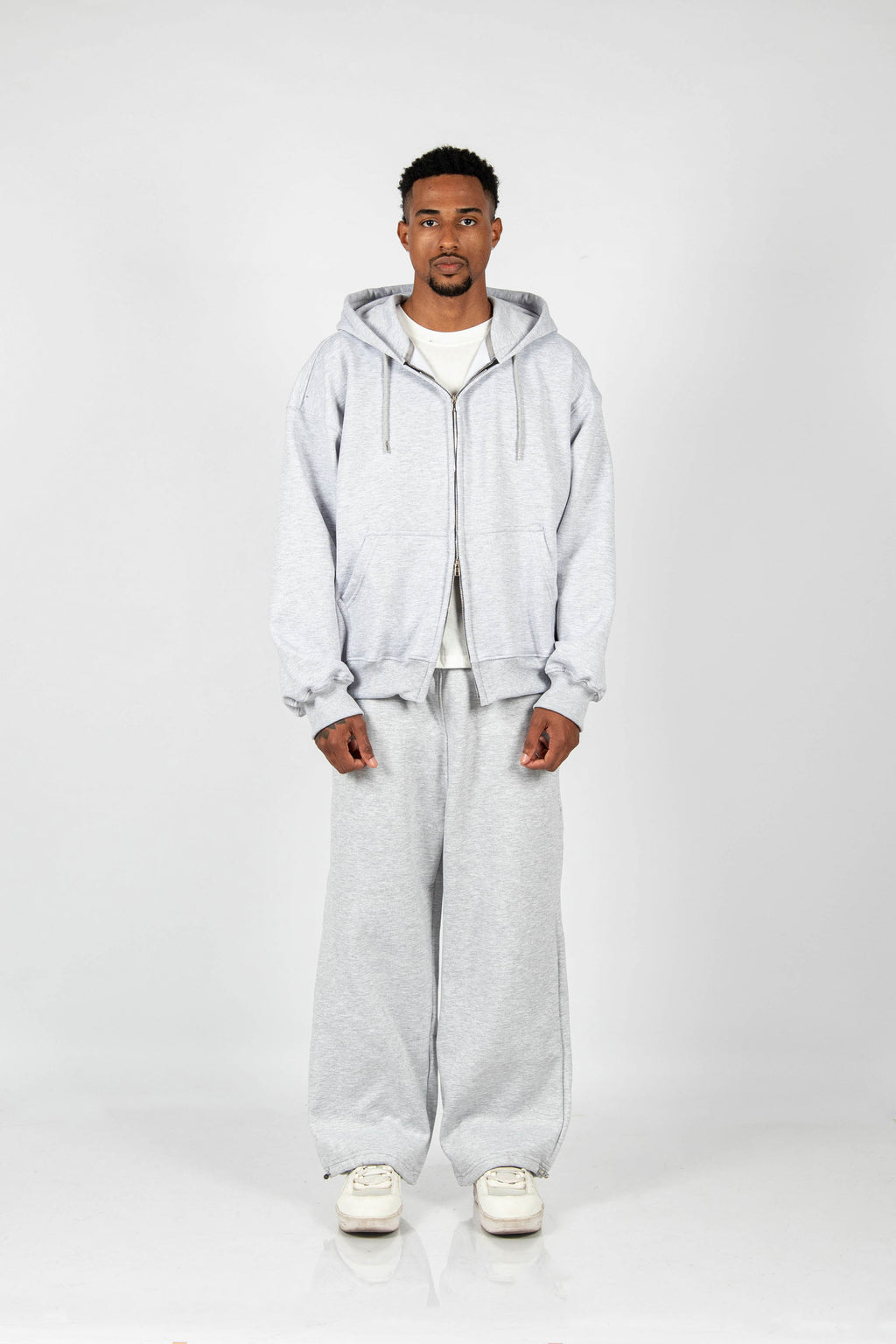SET FREE ZIP HODDIE + JOGGER – MELANGE