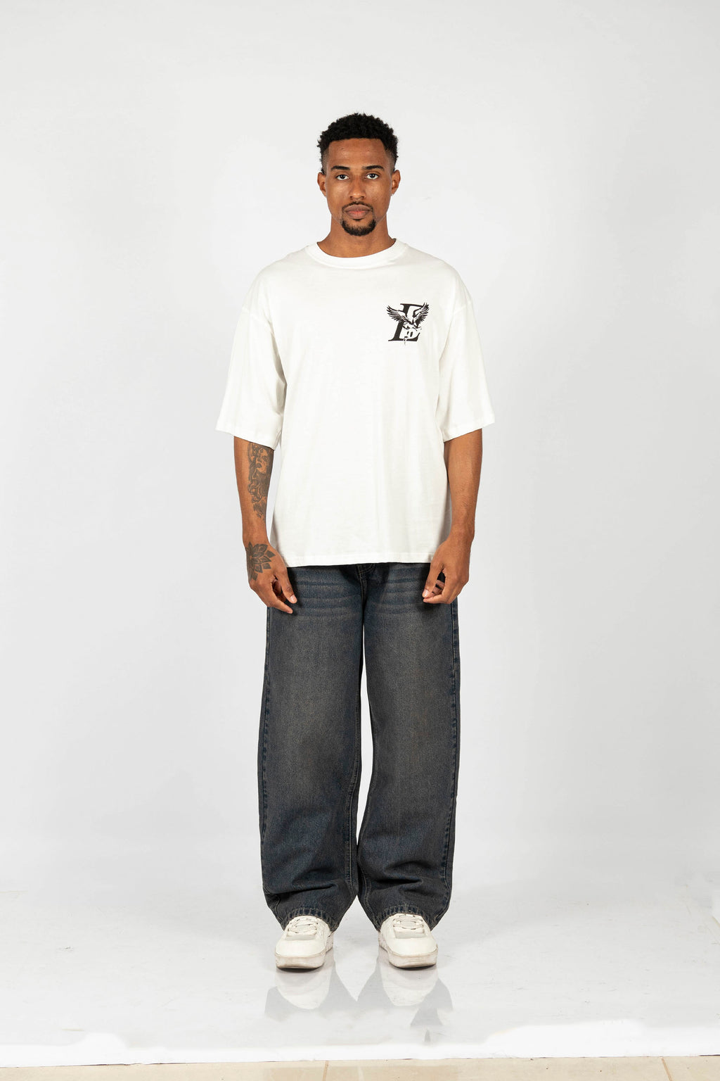 POLO OVERSIZE EXISTENCE PERLA