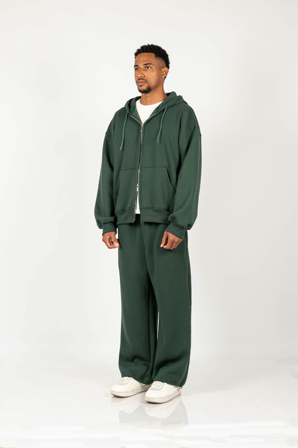 SET FREE ZIP HODDIE + JOGGER – VERDE