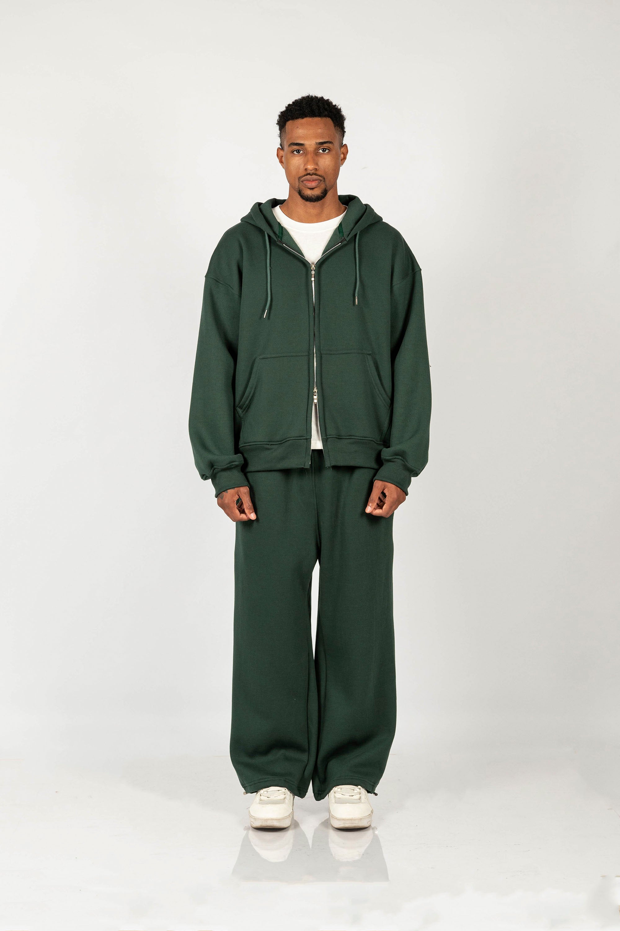 SET FREE ZIP HODDIE + JOGGER – VERDE
