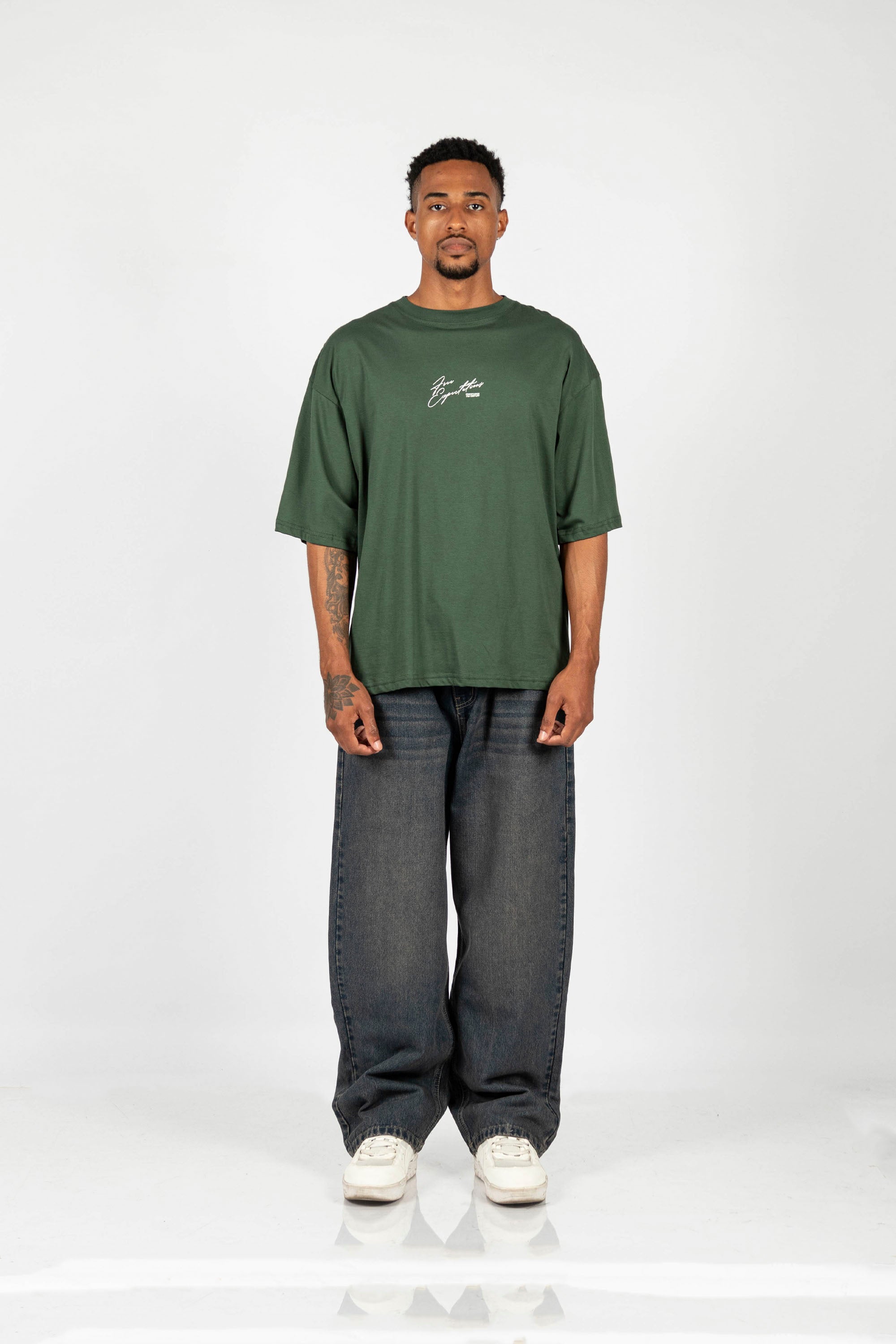 POLO OVERSIZE EXPECTATIONS VERDE