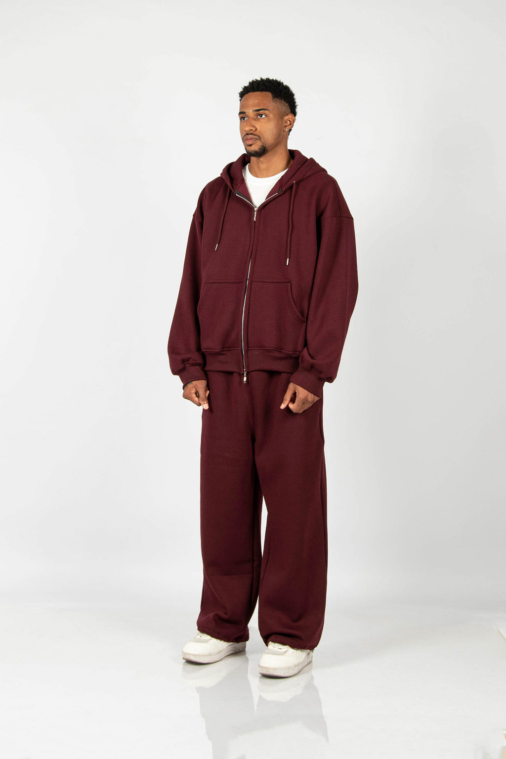 SET FREE ZIP HODDIE + JOGGER – VINO