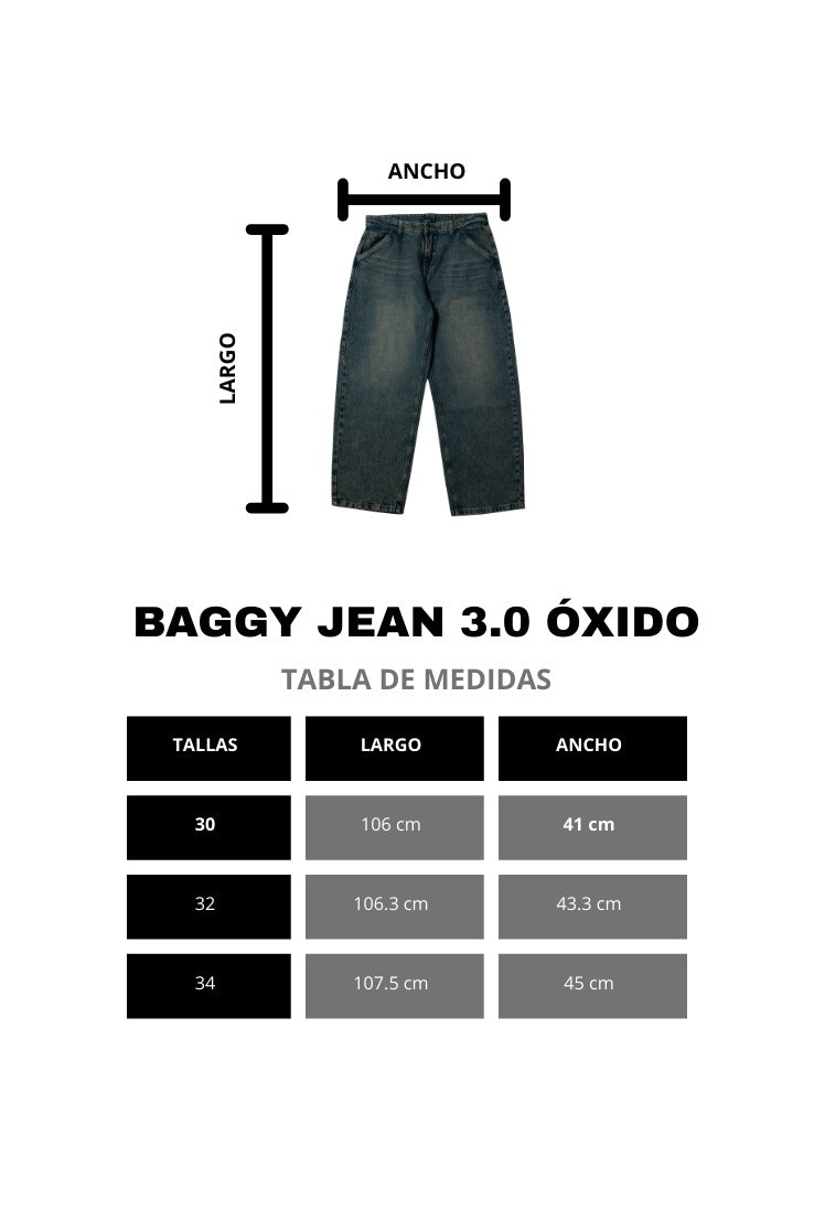 BAGGY JEAN 3.0 ÓXIDO