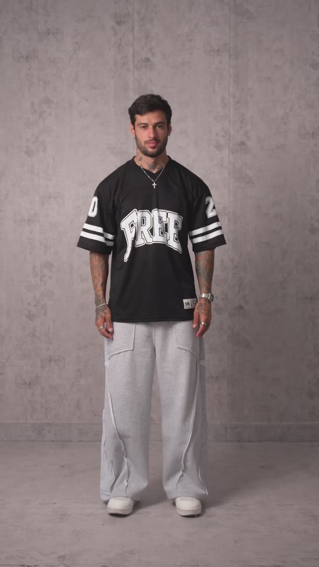 POLO DEPORTIVO AMERICAN FREE NEGRO