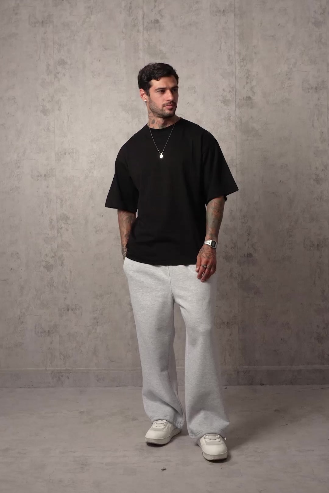 JOGGER OVERSIZE FREE MELANGE