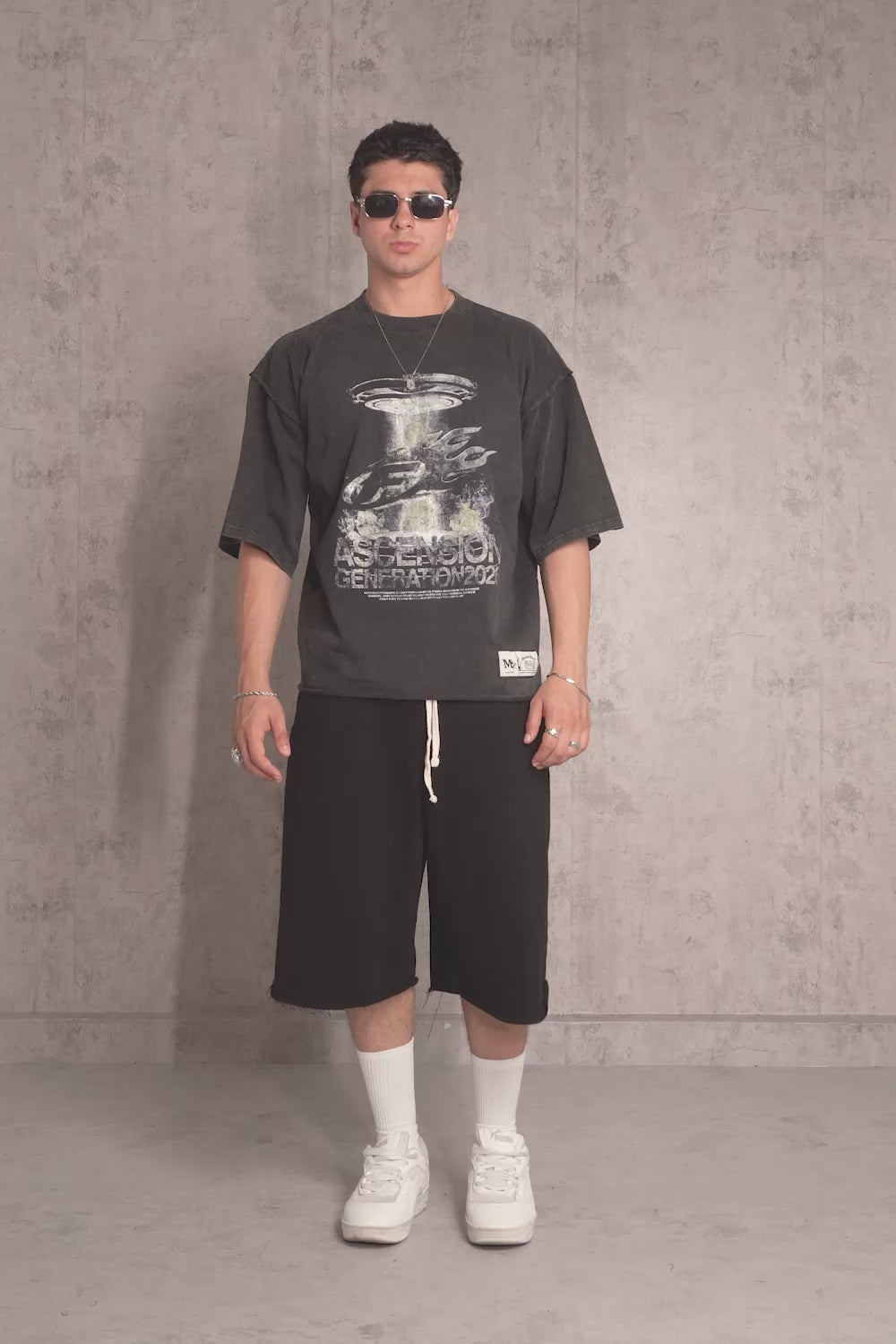 JORT TERRY 3 HILOS NEGRO