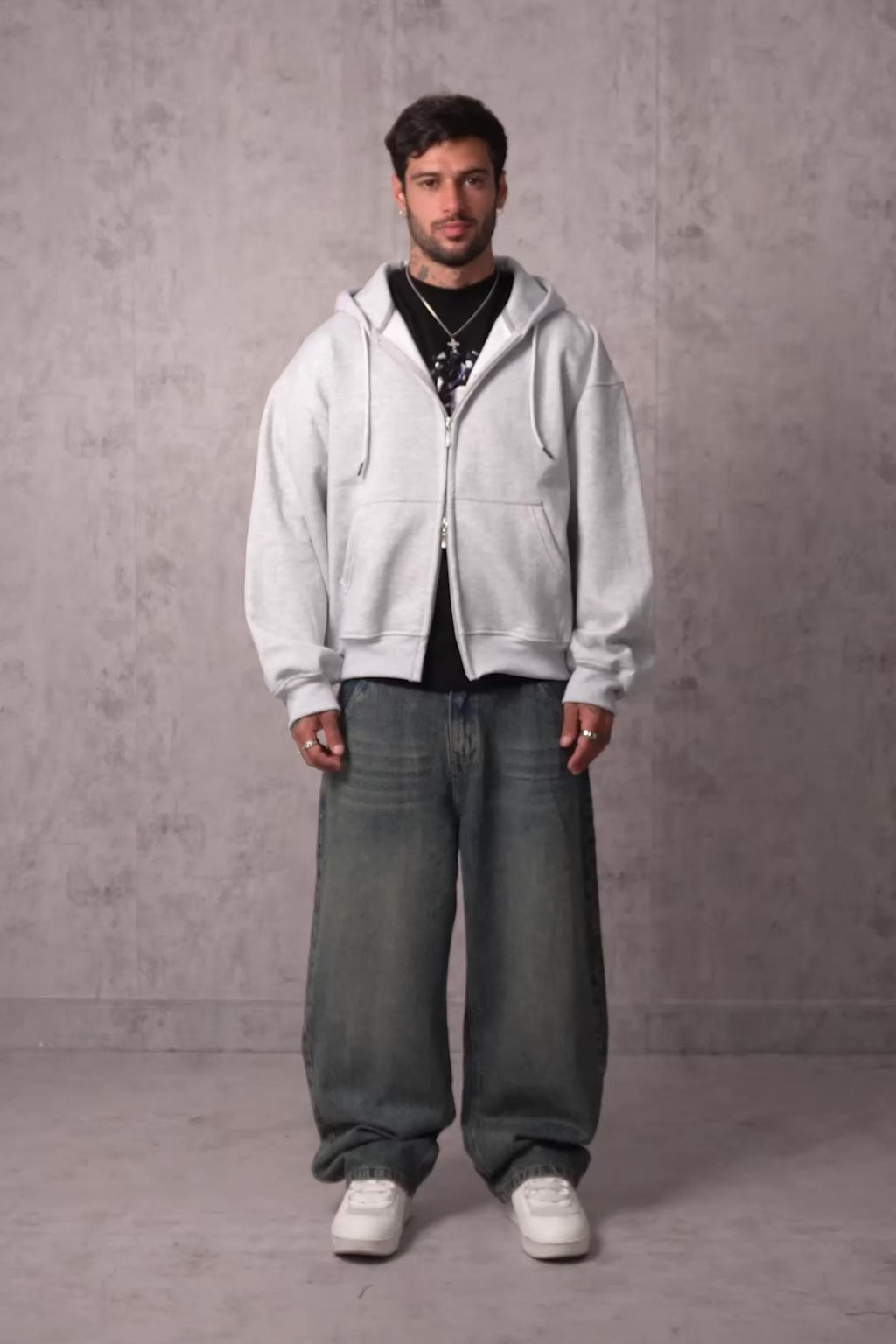 ZIP HODDIE 2.0 MELANGE