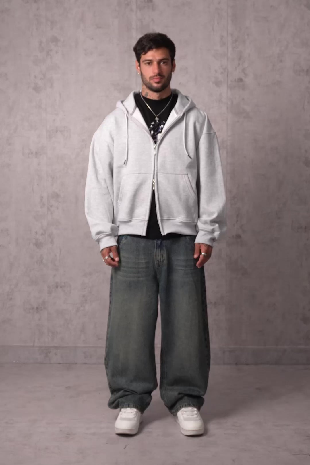 ZIP HODDIE 2.0 MELANGE