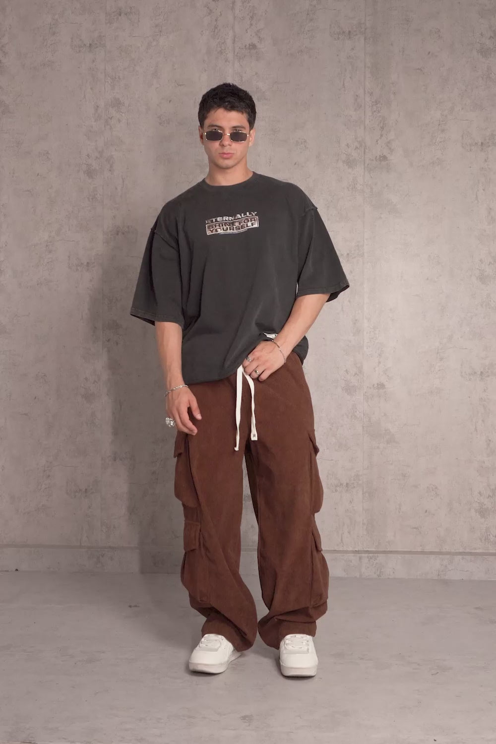 POLO GÓTICO ETERNALLY CENIZO