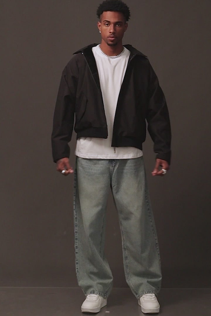 CASACA CROP SHARK PLUS NEGRO